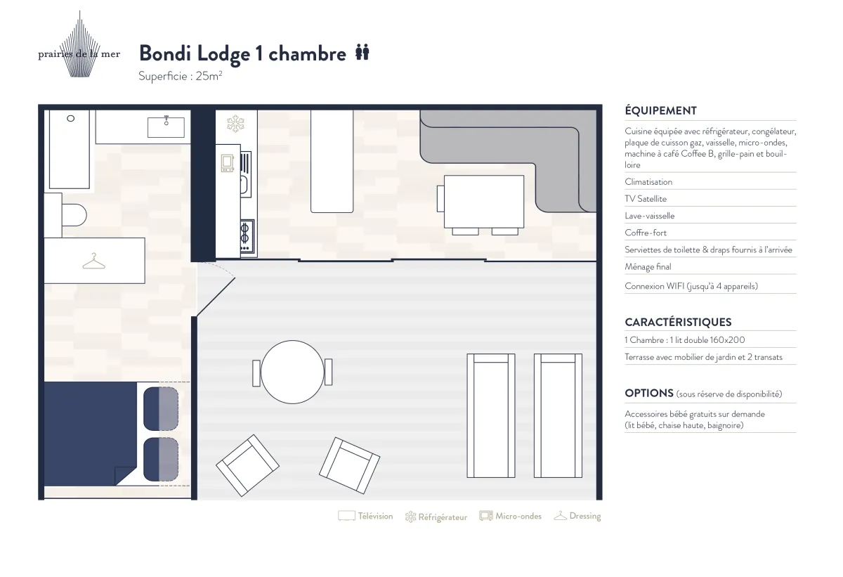 Bondi lodge 1ch